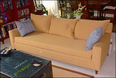 The couch reborn, May 2004. 29 years old. 